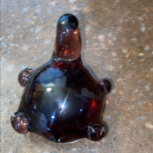 Mariano turtle paper weight vintage hand blown - Picture 7 of 7